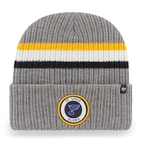 Men's '47 Charcoal St. Louis Blues Highline Cuffed Knit Hat