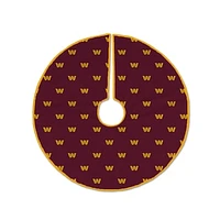 Washington Commanders Microplush Tree Skirt