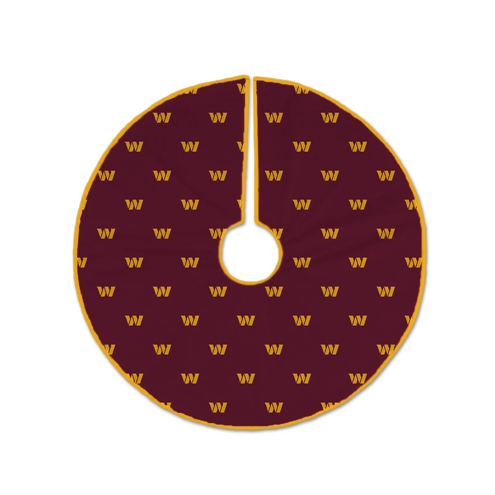 Washington Commanders Microplush Tree Skirt