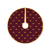 Washington Commanders Microplush Tree Skirt