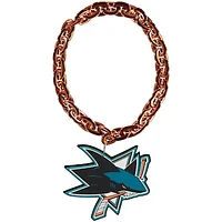 Orange San Jose Sharks Team Logo Fan Chain