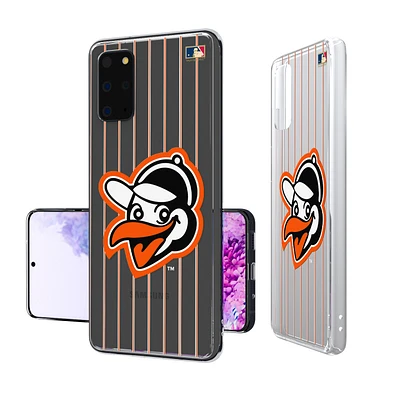 Baltimore Orioles 1955 Cooperstown Pinstripe Galaxy Clear Case