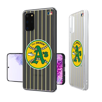 Athletics 1971-1981 Cooperstown Pinstripe Galaxy Clear Case