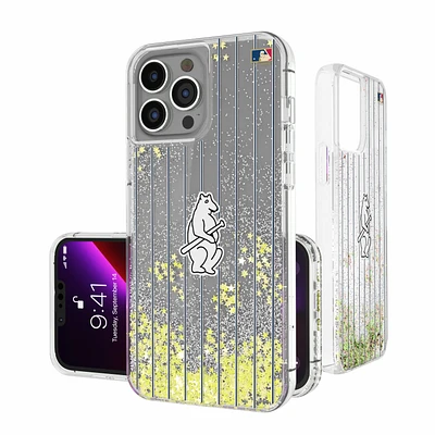 Chicago Cubs - Cooperstown Pinstripe iPhone Glitter Case