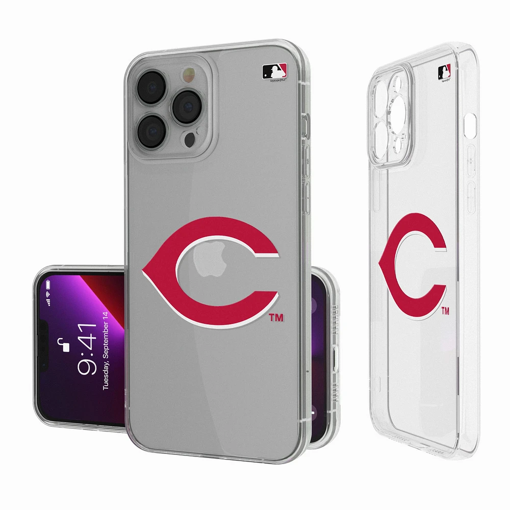 Cincinnati Reds iPhone Insignia Clear Case