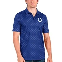 Men's Antigua Royal Indianapolis Colts Spark Polo