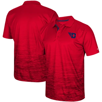 Men's Colosseum Red Dayton Flyers Marshall Polo