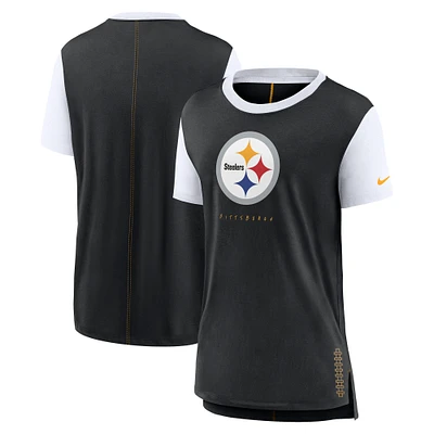 Women's Nike Black Pittsburgh Steelers Team T-Shirt