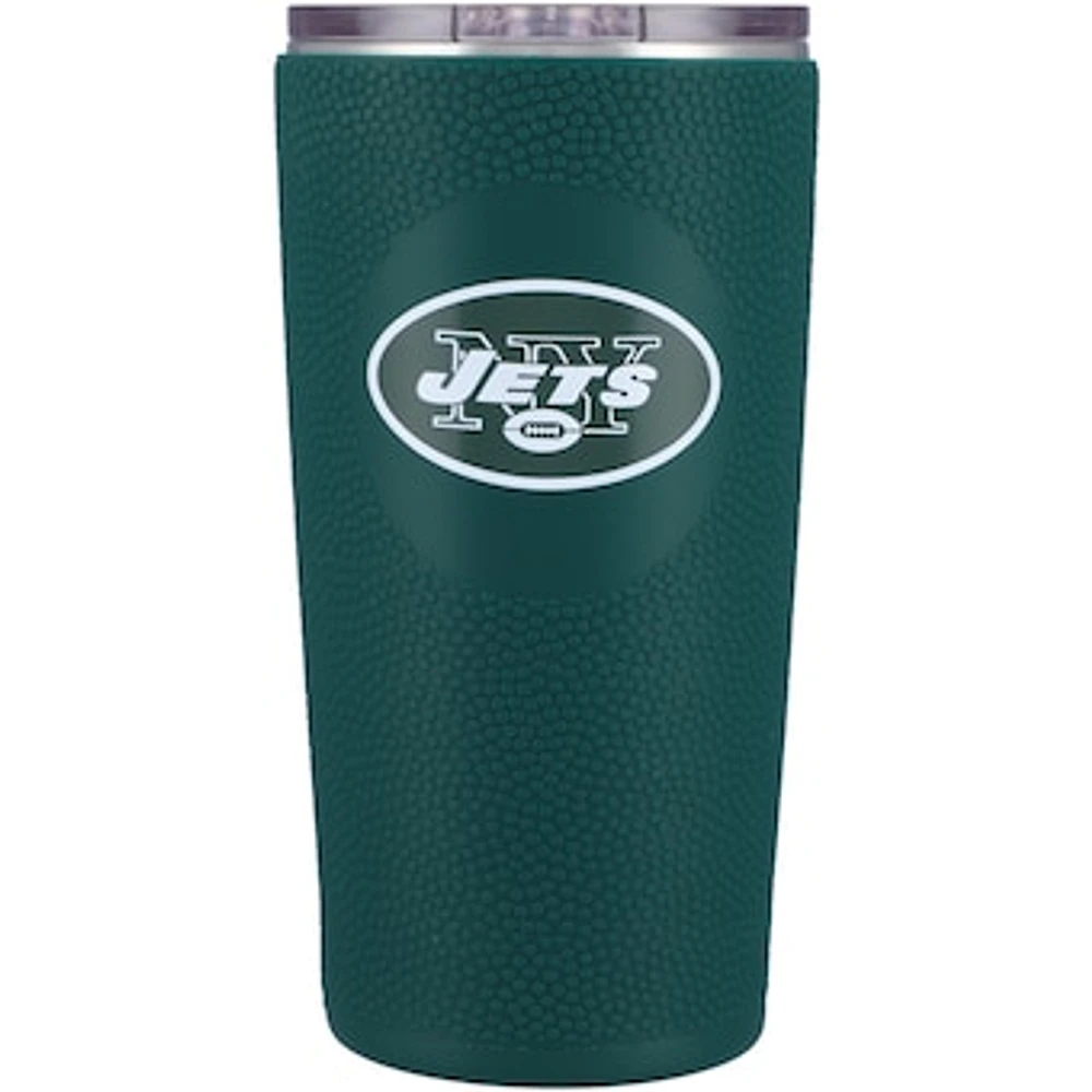 New York Jets 20oz. Stainless Steel with Silicone Wrap Tumbler