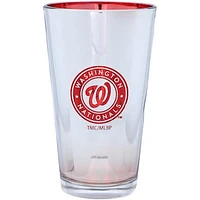 Washington Nationals 16oz. Electroplated Pint Glass