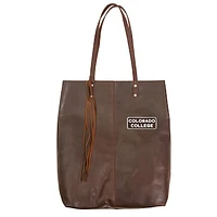 Brown Colorado College Tigers Logo Plate Mee Canyon Tote