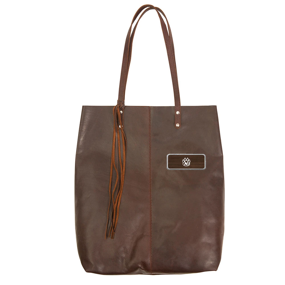 Brown Northwest Missouri State Bearcats Logo Plate Mee Canyon Tote