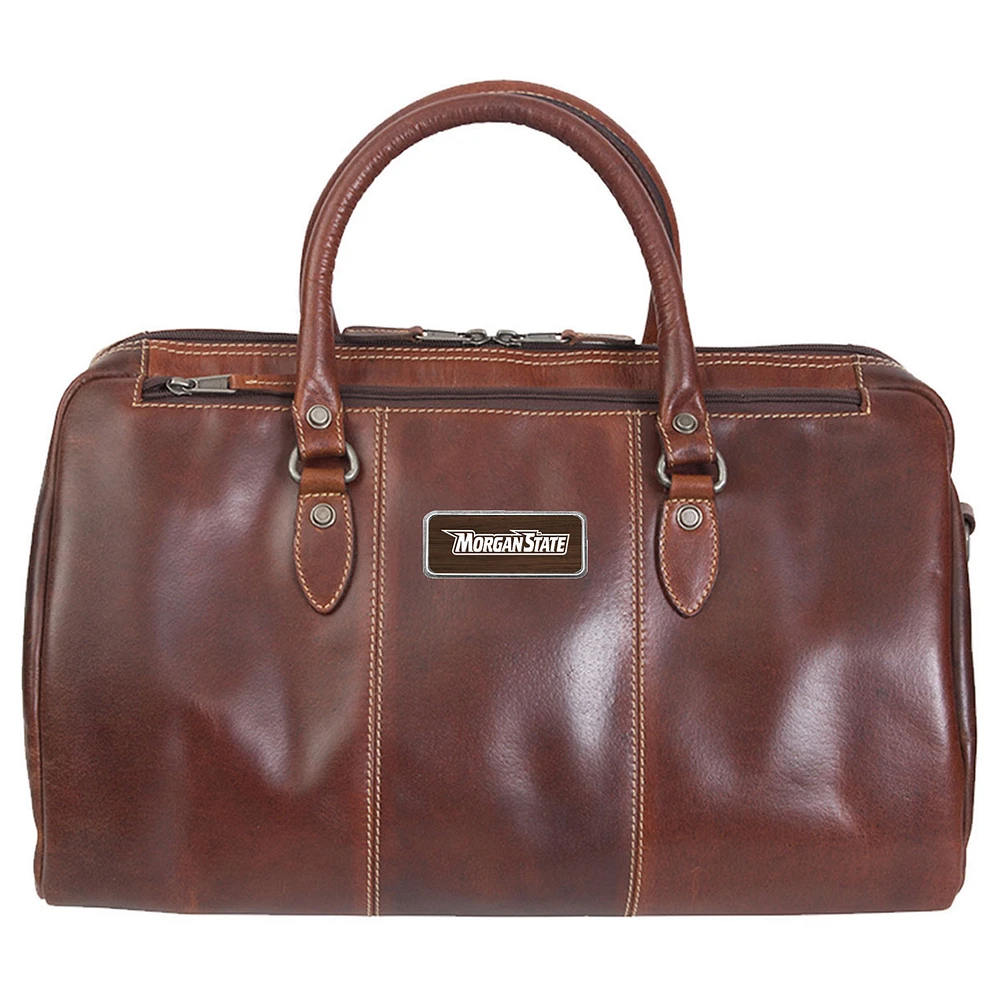 Brown Morgan State Bears Logo Plate Niagara Canyon Duffel Bag
