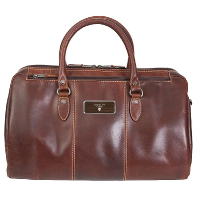Brown Lewis & Clark College Pioneers Logo Plate Niagara Canyon Duffel Bag