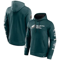 Men's Fanatics Midnight Green Philadelphia Eagles Extra Innings Pullover Hoodie