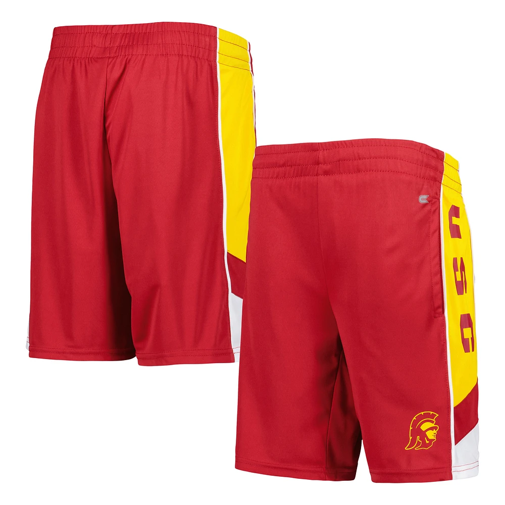 Youth Colosseum Cardinal USC Trojans Pool Side Shorts