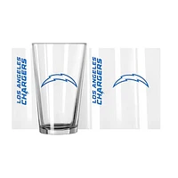 Los Angeles Chargers 16oz. Team Wordmark Game Day Pint Glass