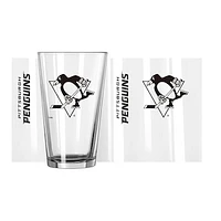 Pittsburgh Penguins 16oz. Team Wordmark Game Day Pint Glass