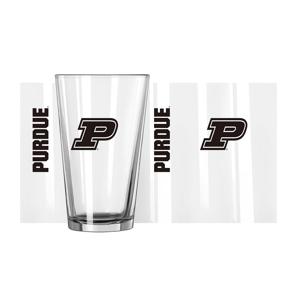 Purdue Boilermakers 16oz. Team Wordmark Game Day Pint Glass