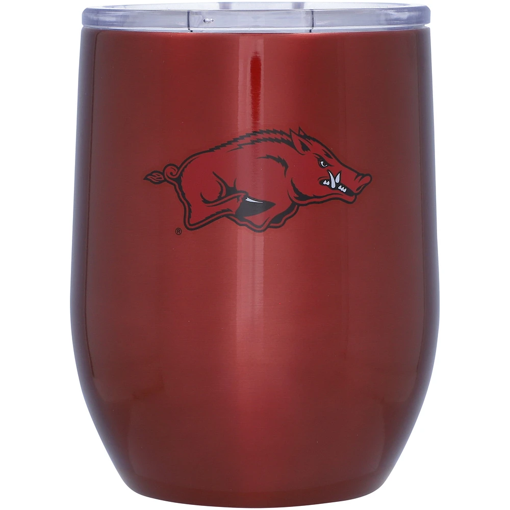 Arkansas Razorbacks 16oz. Game Day Stainless Curved Tumbler