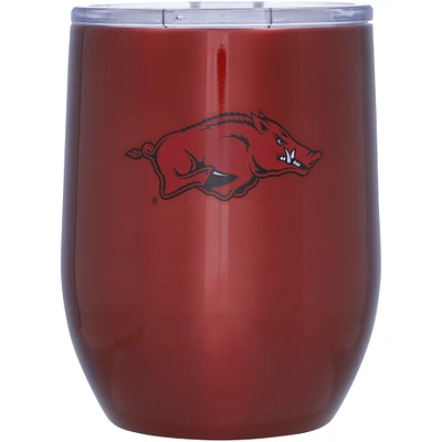 Arkansas Razorbacks 16oz. Game Day Stainless Curved Tumbler