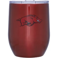 Arkansas Razorbacks 16oz. Game Day Stainless Curved Tumbler