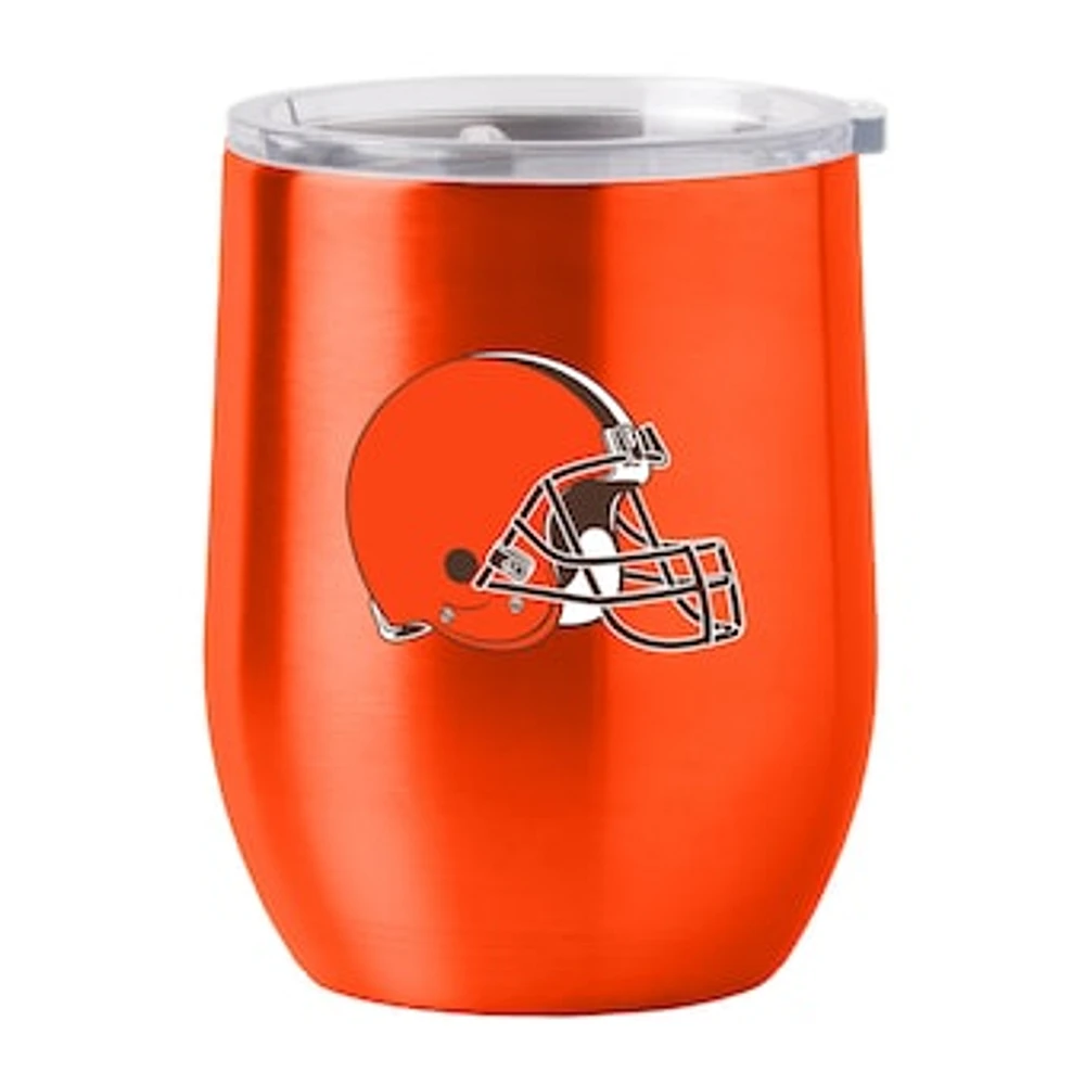 Cleveland Browns 16oz. Game Day Stainless Curved Tumbler