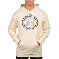 Men's Uscape Apparel Cream Rochester Yellow Jackets Standard Pullover Hoodie