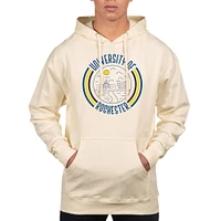 Men's Uscape Apparel Cream Rochester Yellow Jackets Standard Pullover Hoodie