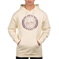 Men's Uscape Apparel Cream Southern Illinois Salukis Standard Pullover Hoodie