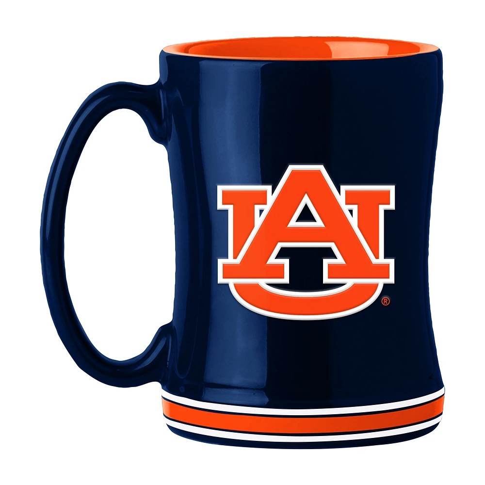 Auburn Tigers 14oz. Logo Relief Mug