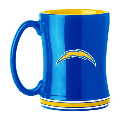 Los Angeles Chargers 14oz. Logo Relief Mug