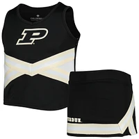 Girls Youth Colosseum Black Purdue Boilermakers Carousel Cheerleader Set