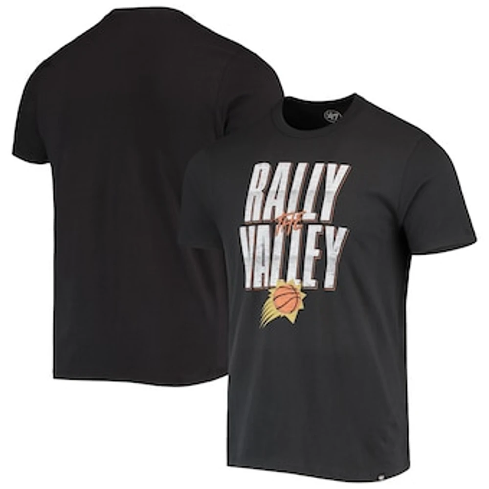 Men's '47 Black Phoenix Suns Hometown Regional Rally The Valley T-Shirt