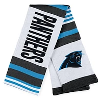 Women's WEAR by Erin Andrews Carolina Panthers Jacquard Striped Scarf