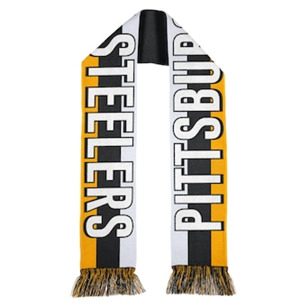 WEAR by Erin Andrews Pittsburgh Steelers Stripe Scarf