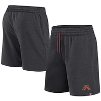 Men's Fanatics Heather Charcoal Minnesota Golden Gophers Primary Logo Shorts