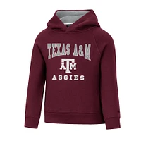 Toddler Colosseum Maroon Texas A&M Aggies Chimney Sweep Raglan Pullover Hoodie