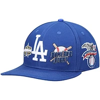 Men's Pro Standard Royal Los Angeles Dodgers All-Star Multi Hit Wool Snapback Hat