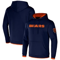 Men's NFL x Darius Rucker Collection by Fanatics Navy Chicago Bears Pullover Hoodie