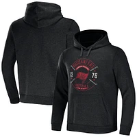 Men's NFL x Darius Rucker Collection by Fanatics Heather Charcoal Tampa Bay Buccaneers Radar Pullover Hoodie