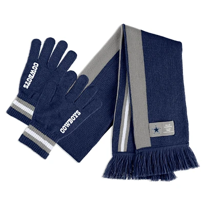 WEAR by Erin Andrews Dallas Cowboys Scarf and Glove Set