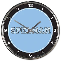 WinCraft Spelman College Jaguars Team Chrome Wall Clock