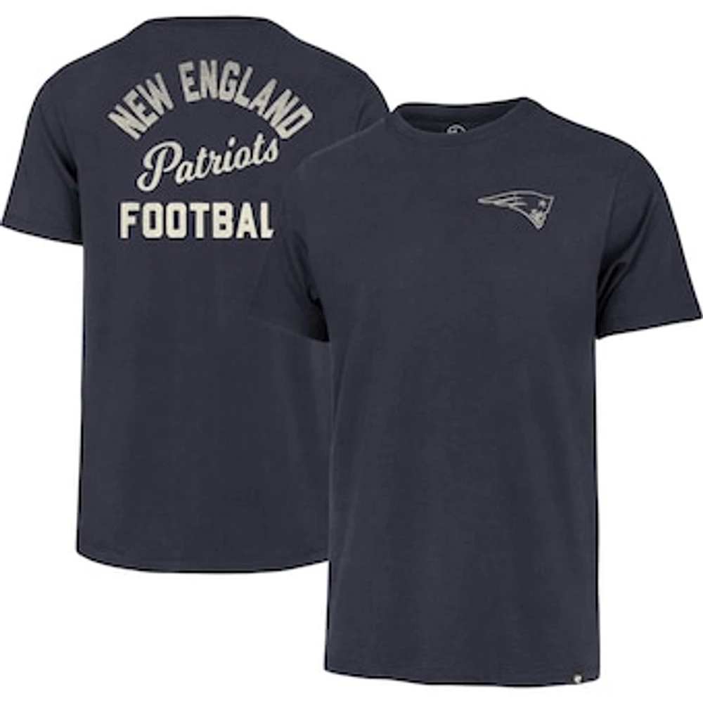 Men's '47 Navy New England Patriots Turn Back Franklin T-Shirt