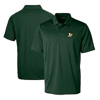 Men's Cutter & Buck Green Athletics Prospect Textured Stretch Polo