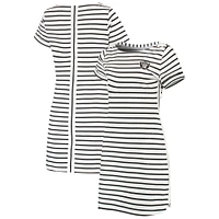 Women's Tommy Bahama White Las Vegas Raiders Tri-Blend Jovanna Striped Dress