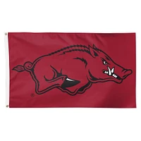 WinCraft Arkansas Razorbacks 3' x 5' Primary Logo Single-Sided Flag