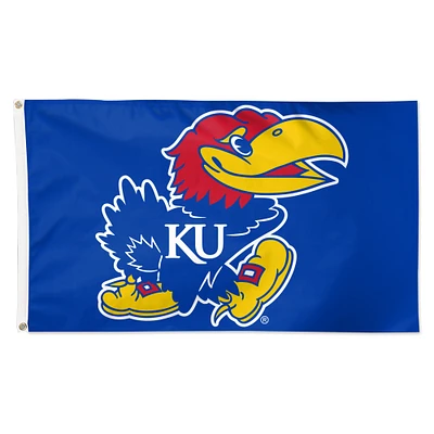 WinCraft Kansas Jayhawks 3' x 5' Primary Logo Single-Sided Flag