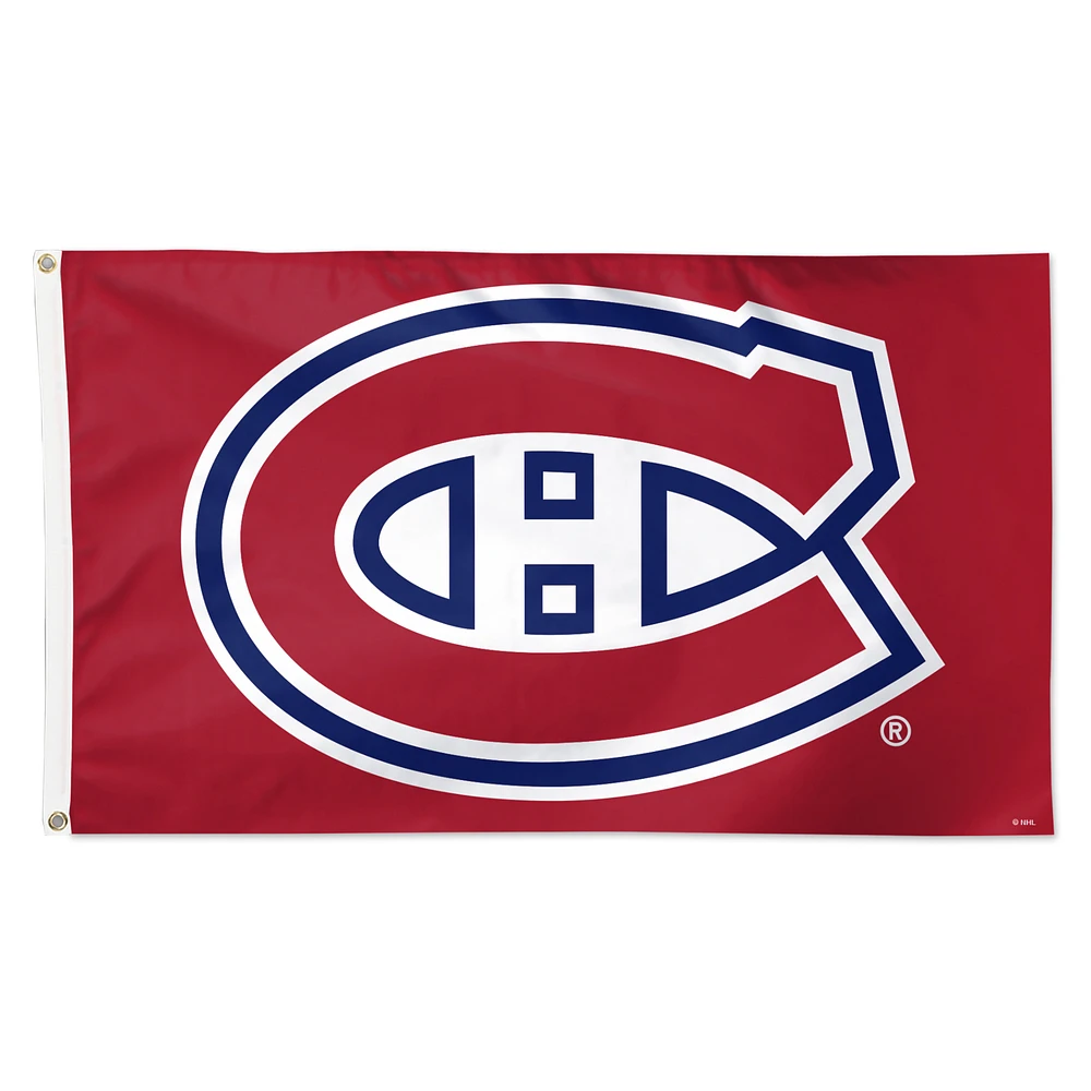 WinCraft Montreal Canadiens 3' x 5' Primary Logo Single-Sided Flag