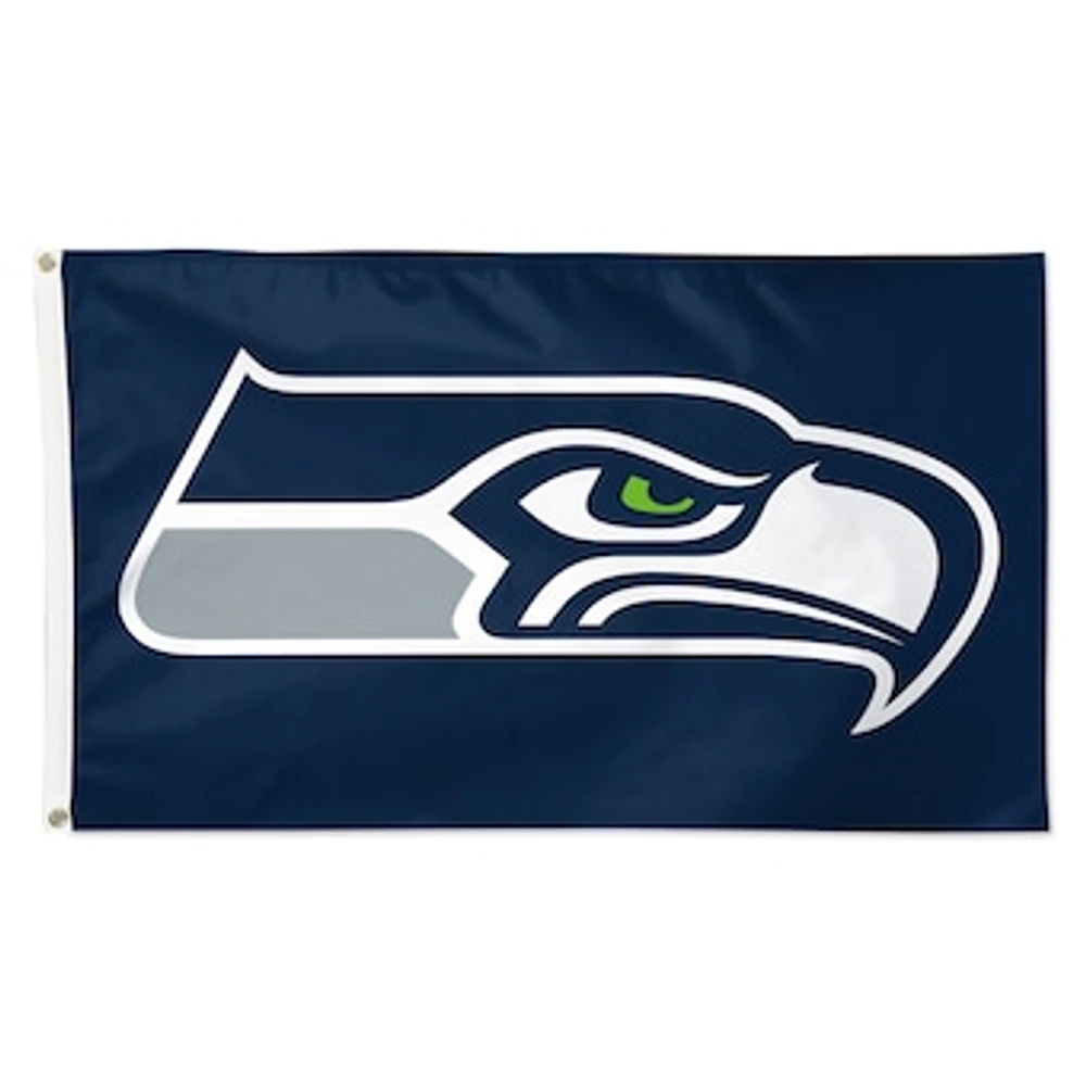 WinCraft Seattle Seahawks 3' x 5' Primary Logo Single-Sided Flag